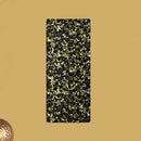 Black with Yellow flower design Cotton Printed Lungi