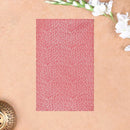 Coral Pink With Aqua Green Soft silk