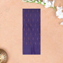 Lavender With Purple  Arani Silk Saree