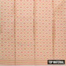 Cream with Rich Red Ladies Cotton Chudithar Set Material