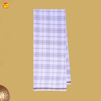 Men’s Checked Cotton Stitched Lungi