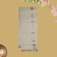 Light Beige Tissue with Men’s Dhoti