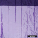 Lavender With Purple  Arani Silk Saree