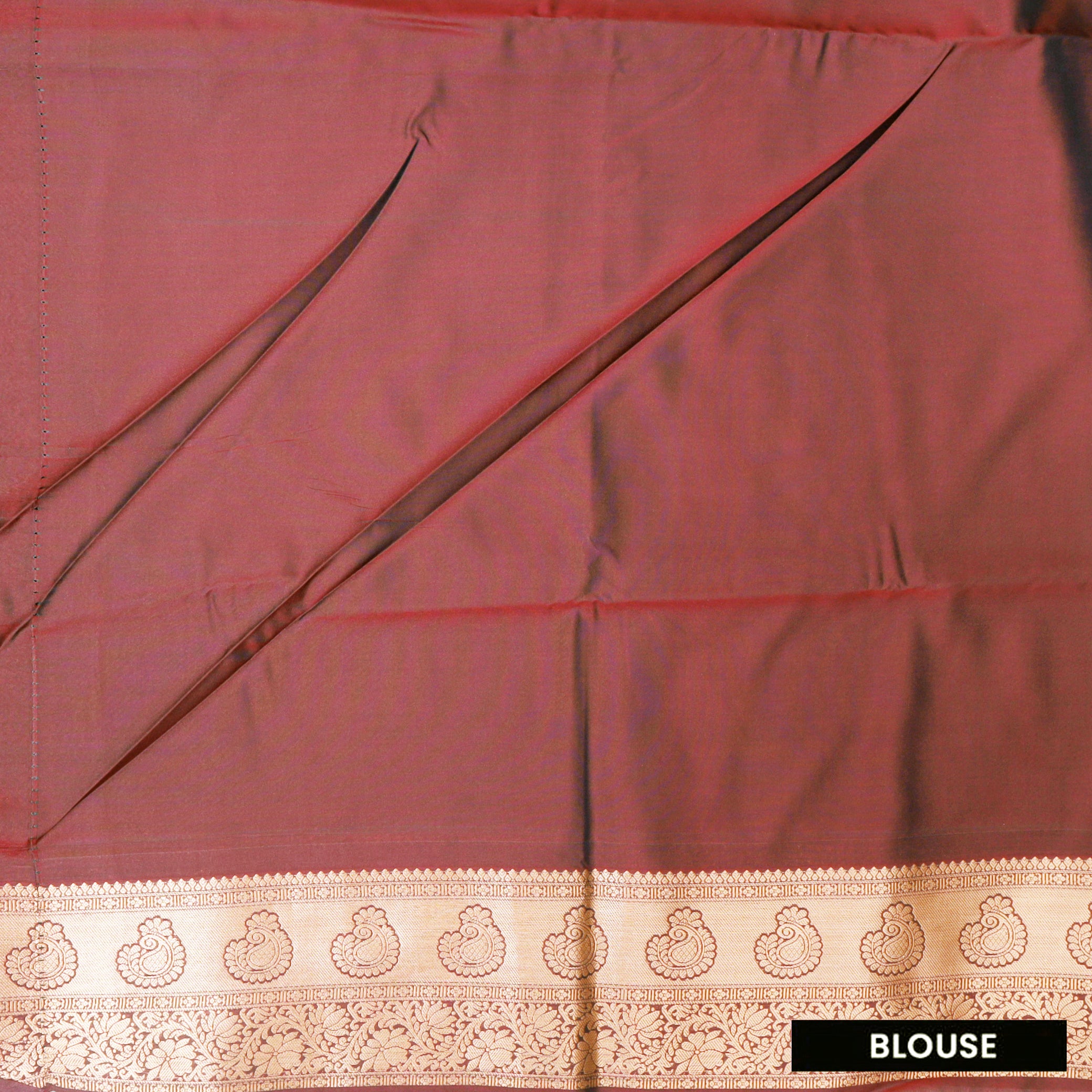 Dark Green with Red Soft Silk Saree