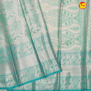 Green with Gold Zari Traditional Soft Silk Saree - Thenianantham