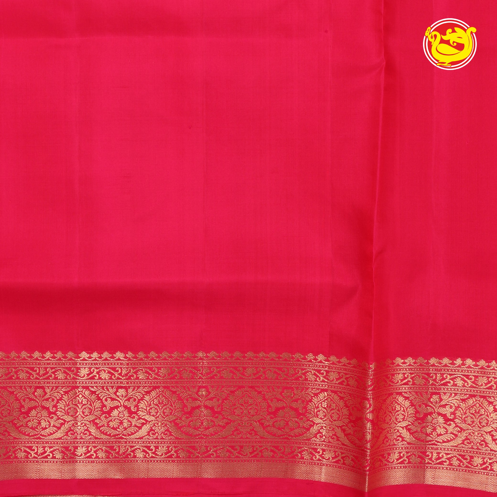 Pink soft saree with zari weaving