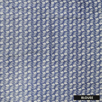 blue colour Tissue Silk Saree