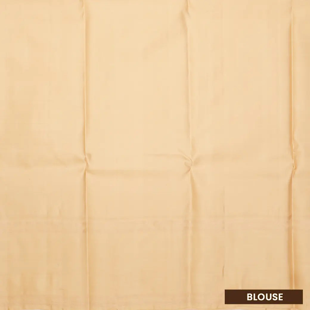 Purple with Sandal hamsam silk saree