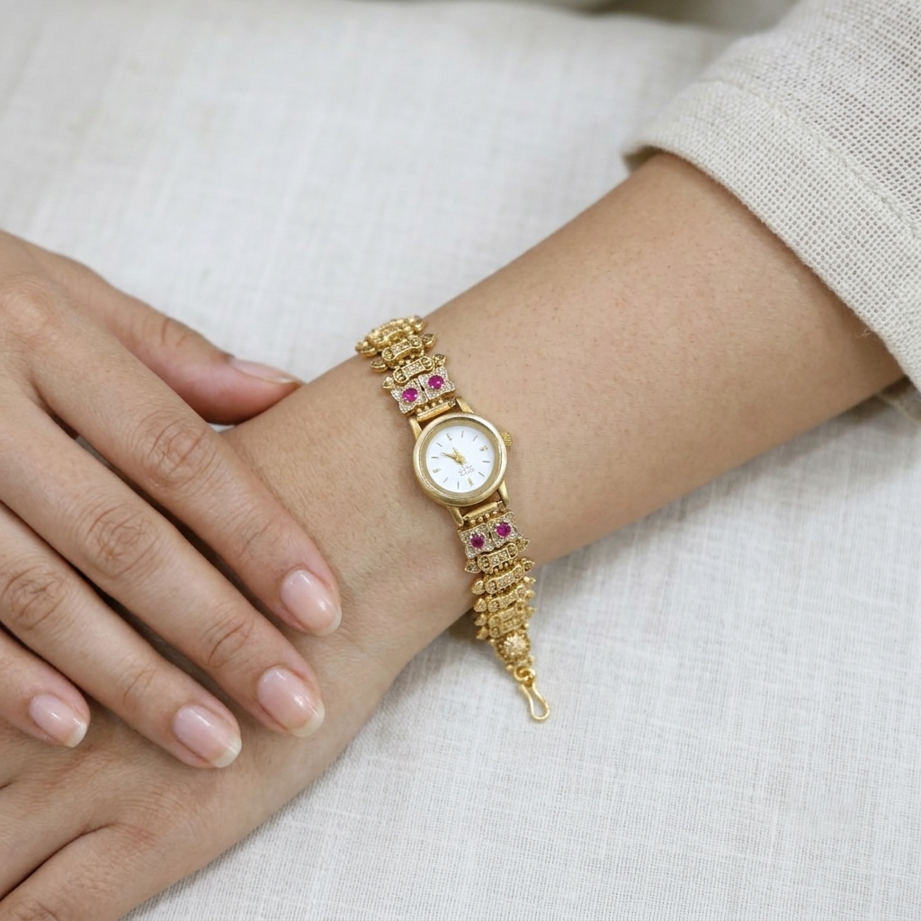 Antique Trending Jadau Watch