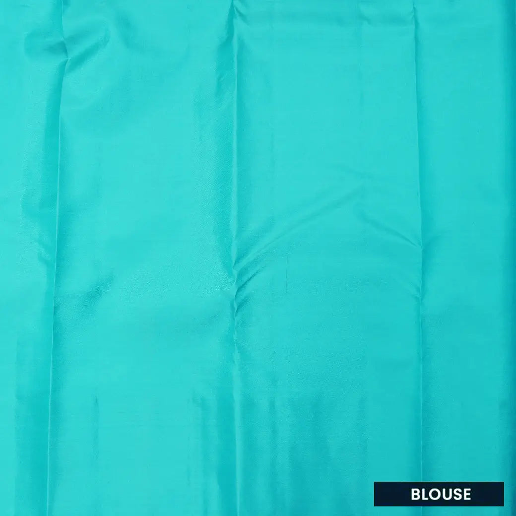 Light Turquoise blue Soft Silk Saree