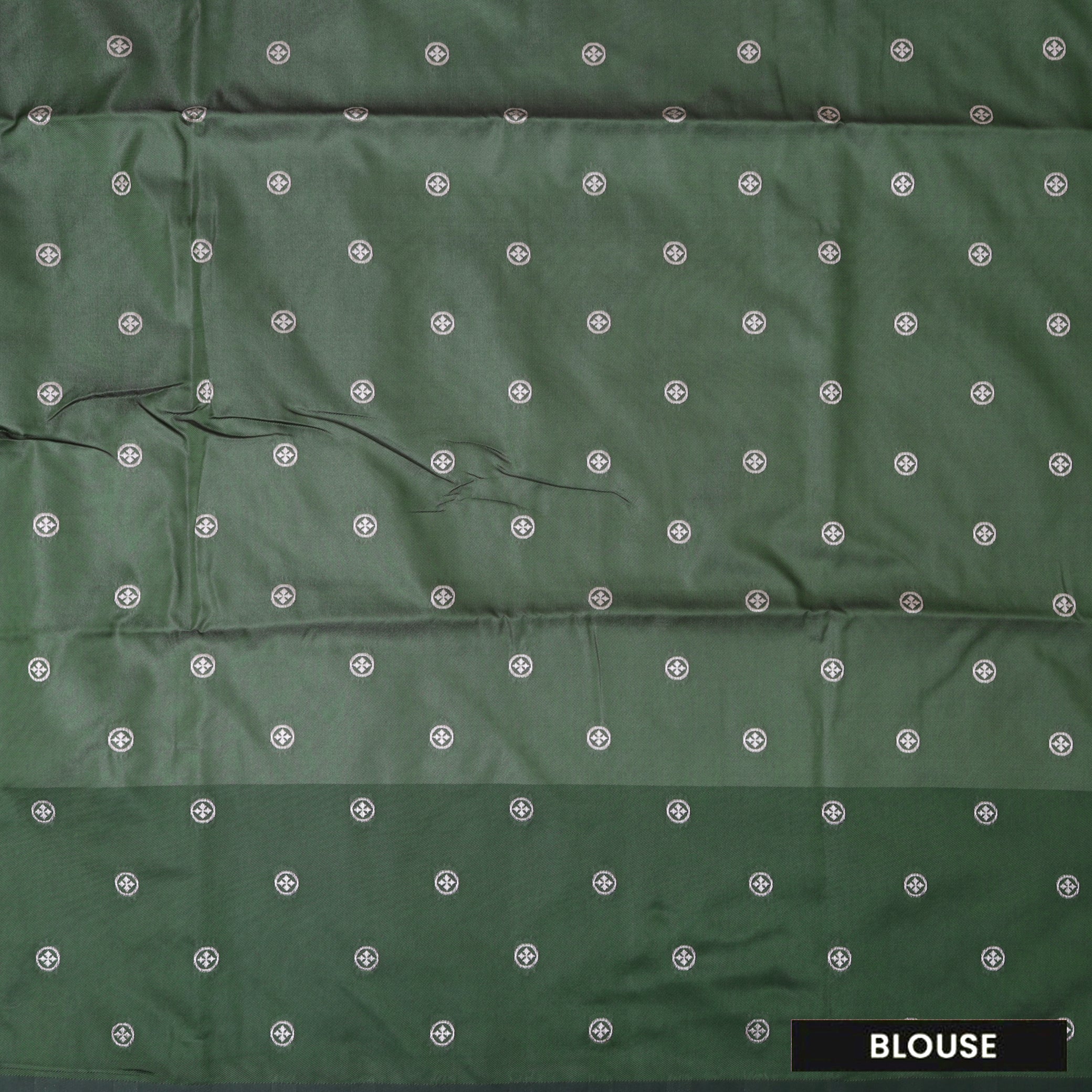 Pale Green with Dark Green Soft Silk Saree