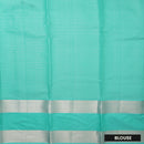 Navy Blue With Sky Blue Gold Zari Yuvana Semi Soft Silk Saree