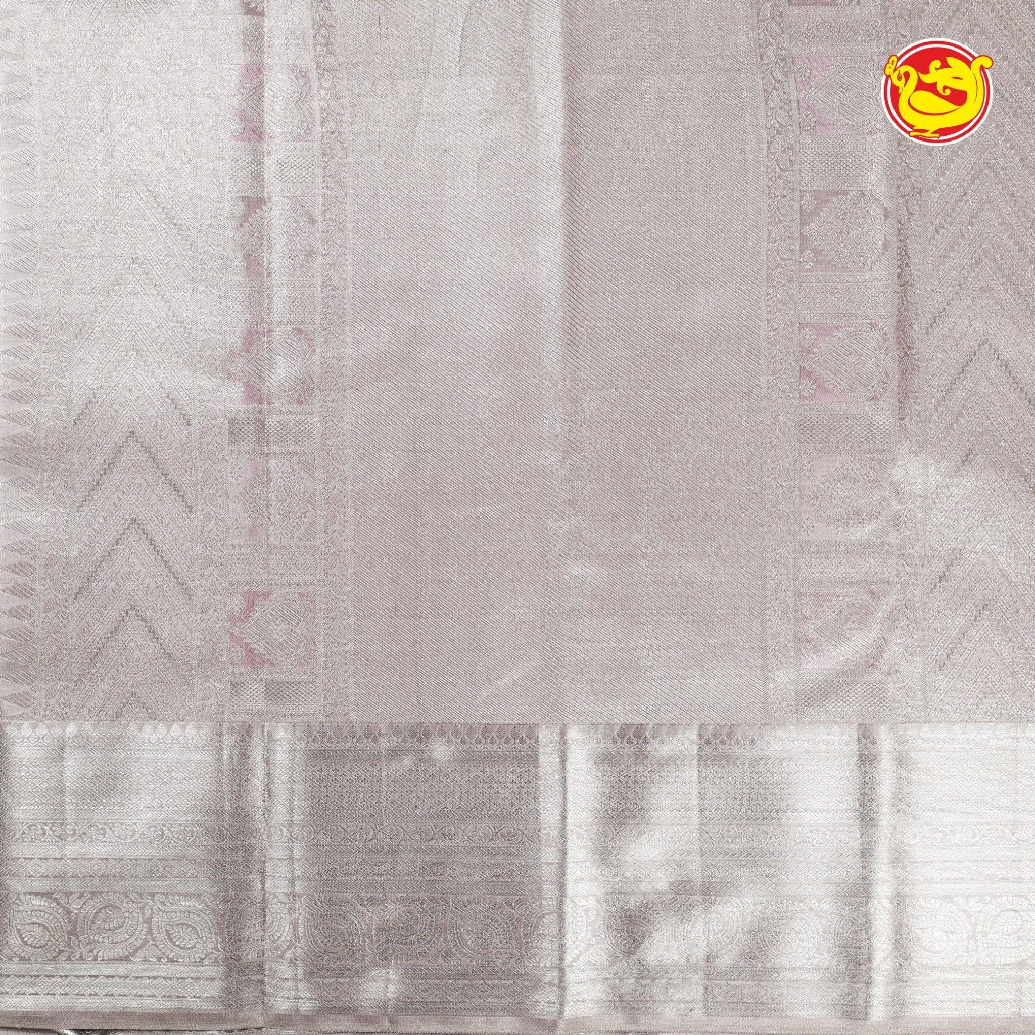 Silver wedding silk saree - Thenianantham