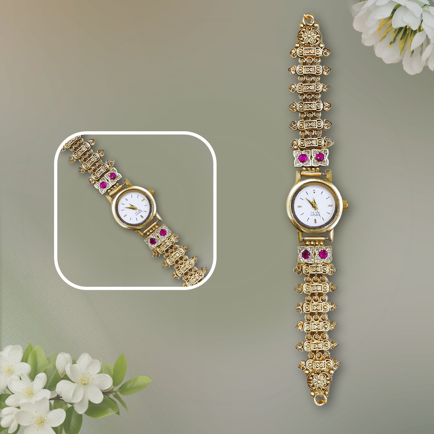 Antique Trending Jadau Watch
