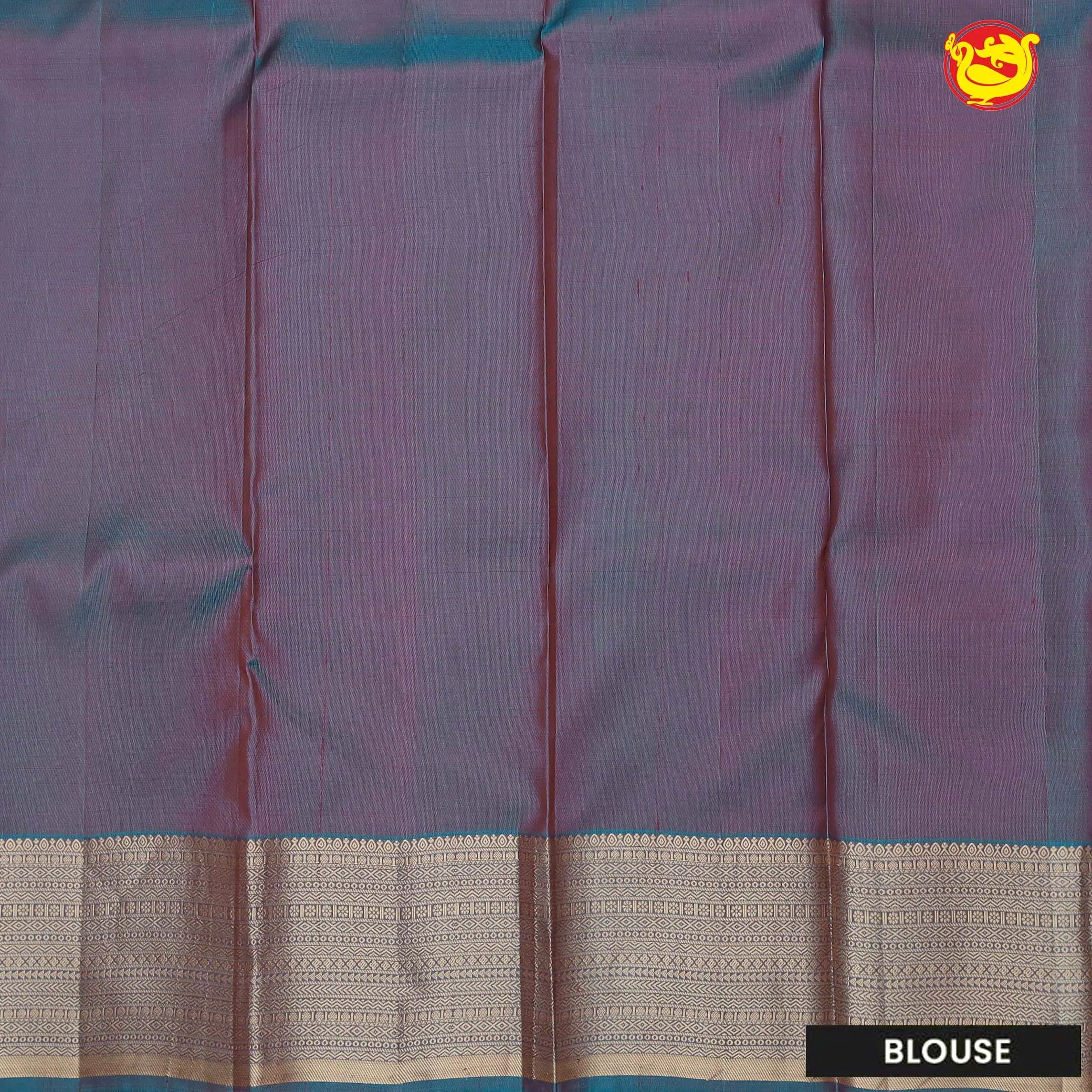 Brick orange with grey border soft silk saree