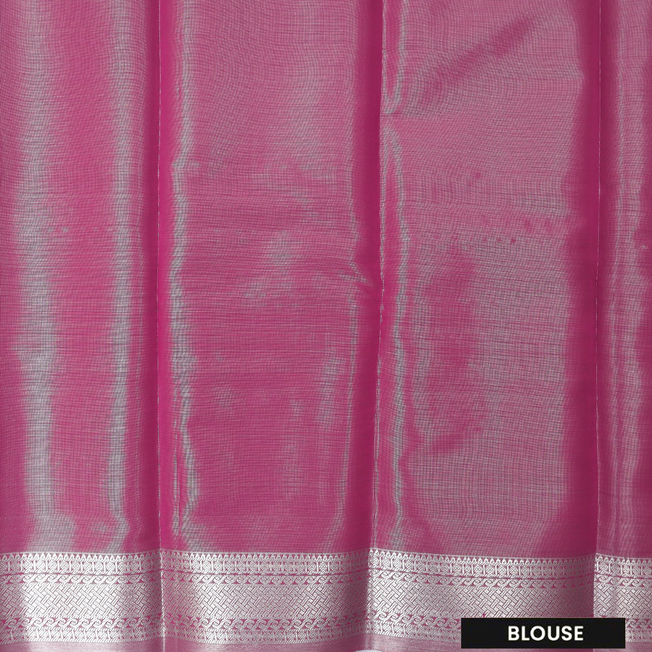 Couple Combo Tissue Silk Set – Men’s Shirt & Dhoti with Matching Women’s Saree With Lavender Colour With  Silver Zari Border