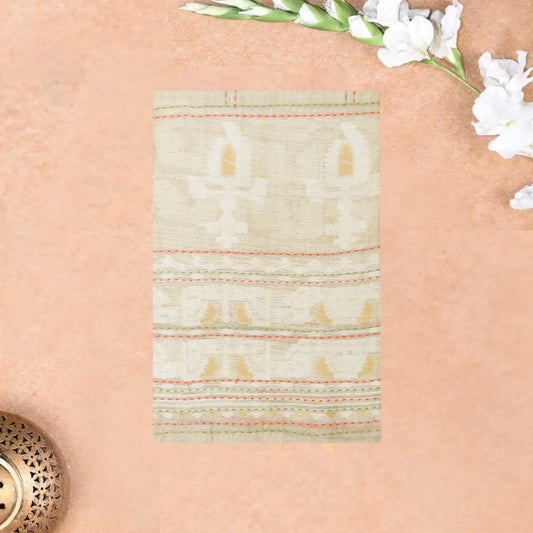 Light Beige Ladies Cotton Chudithar Set Material