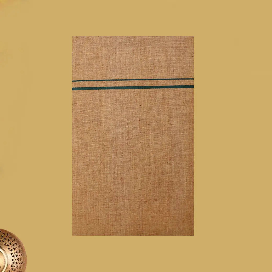 Dark Brown Men’s Traditional Color Dhoti