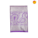 Gold with Lavender Traditional Soft Silk Saree - Thenianantham