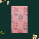 Light Pink With Green Pochampally Semi Ikat Silk Saree