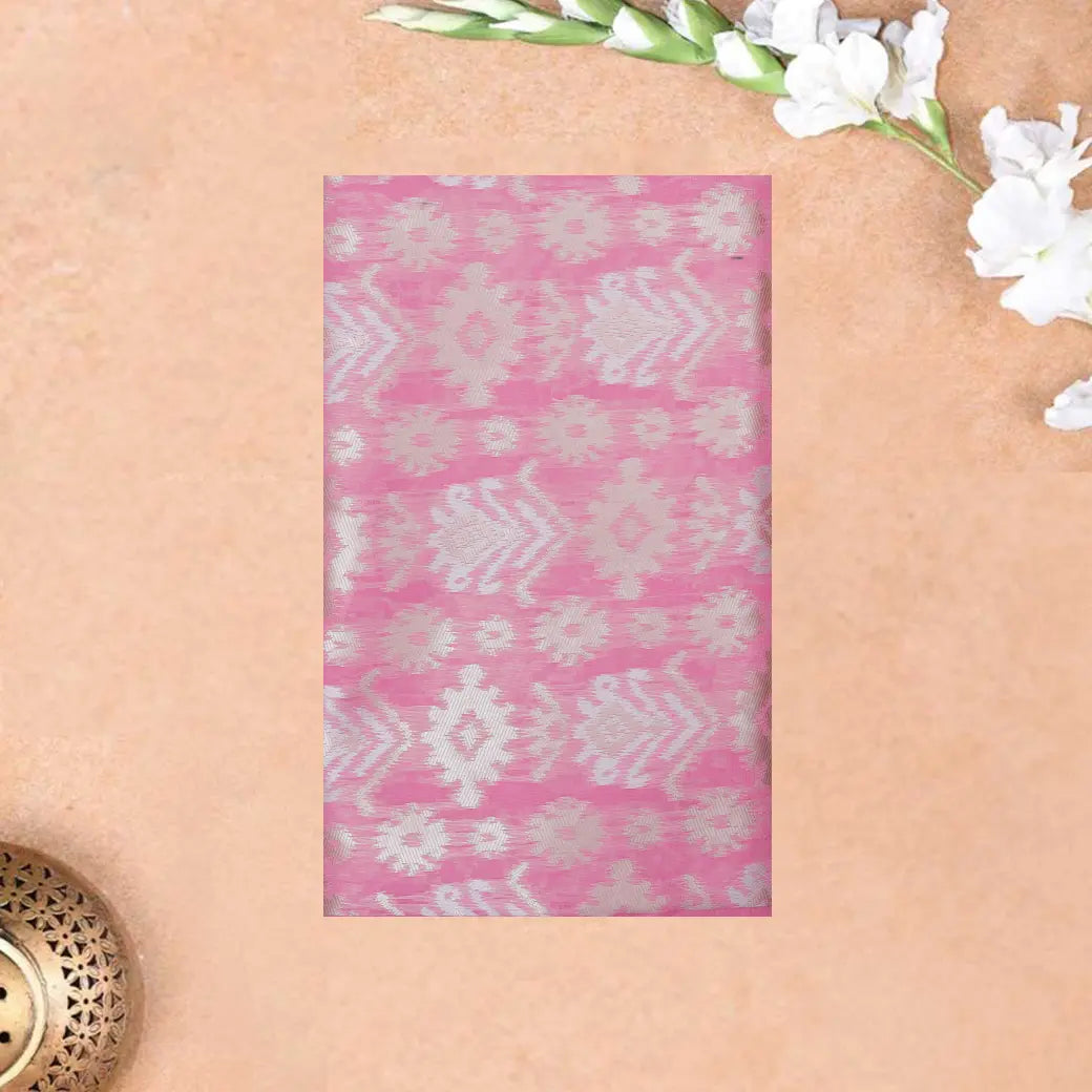 Magenta Colour Fancy Weaving Saree