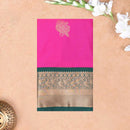 pink and green soft silk