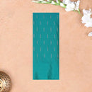 Turquoise Blue With Copper Zeri  Arani Silk Saree