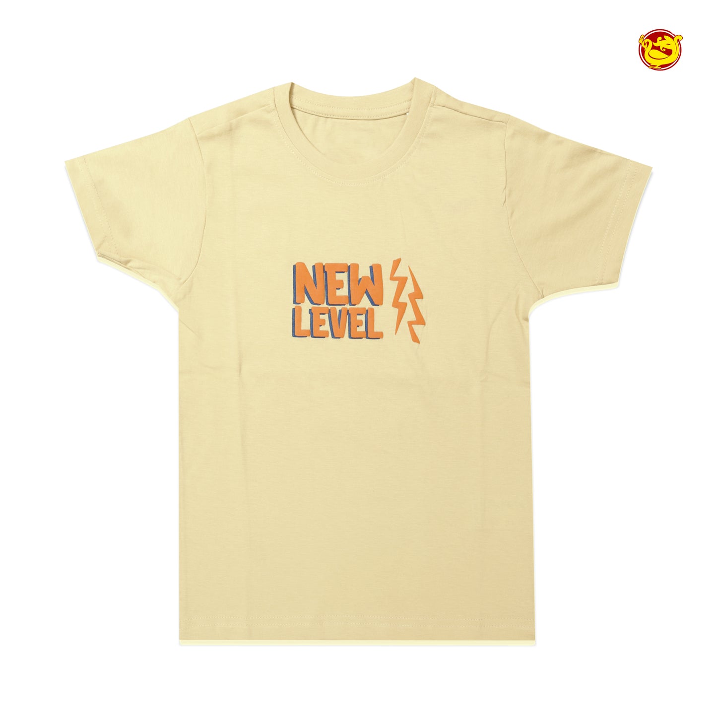 Off  White Colour Cotton Boys T-Shirt Summer Collection