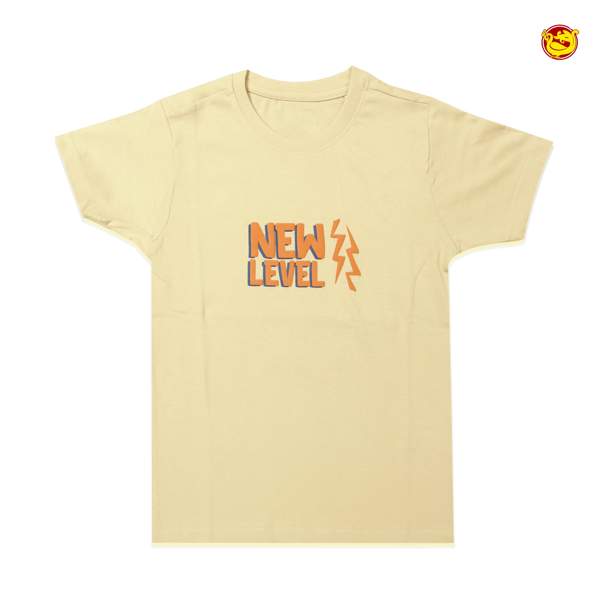 Off  White Colour Cotton Boys T-Shirt Summer Collection