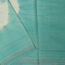 Green Linen Digital Cotton Saree