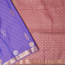 Purple with Hot Pink Soft Silk Saree