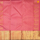 Pink pure Kanchivaram silk saree - Thenianantham