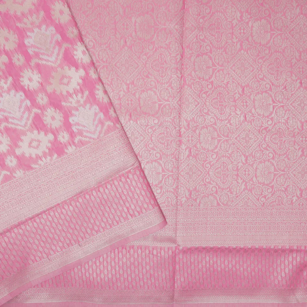 Magenta Colour Fancy Weaving Saree