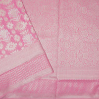 Magenta Colour Fancy Weaving Saree