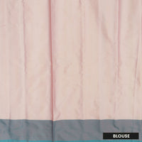 Light with Blue Arani Silk Saree