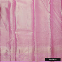 Multi Color With Golden Zari Border Wedding Silk Saree