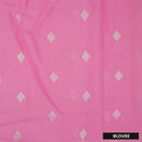 Magenta Colour Fancy Weaving Saree