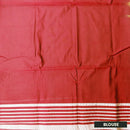 OLIVEGREEN with RED Soft Silk Saree