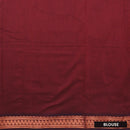 Green With Maroon  Premium Quality Kalyani Cotton Saree