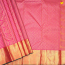 Pink pure Kanchivaram silk saree - Thenianantham