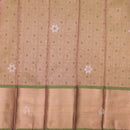 Maroon with Light Green Art Silk Saree