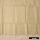 Light green and peach Tissue Silk Saree