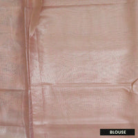 Light Brown Colour Fancy Weaving Saree