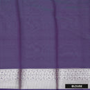 Blue With Purple Silk Cotton Saree