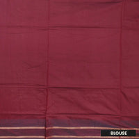 Mustard Yellow With Maroon Premium Quality Kalyani Cotton Saree