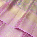 Multi Color With Golden Zari Border Wedding Silk Saree