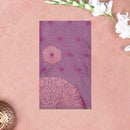 Muted Purple with Aqua Green Soft Silk Saree