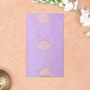 Light Pink with Blue Soft Silk Saree