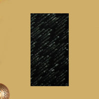 Black with  Green flower design Cotton Printed Lungi