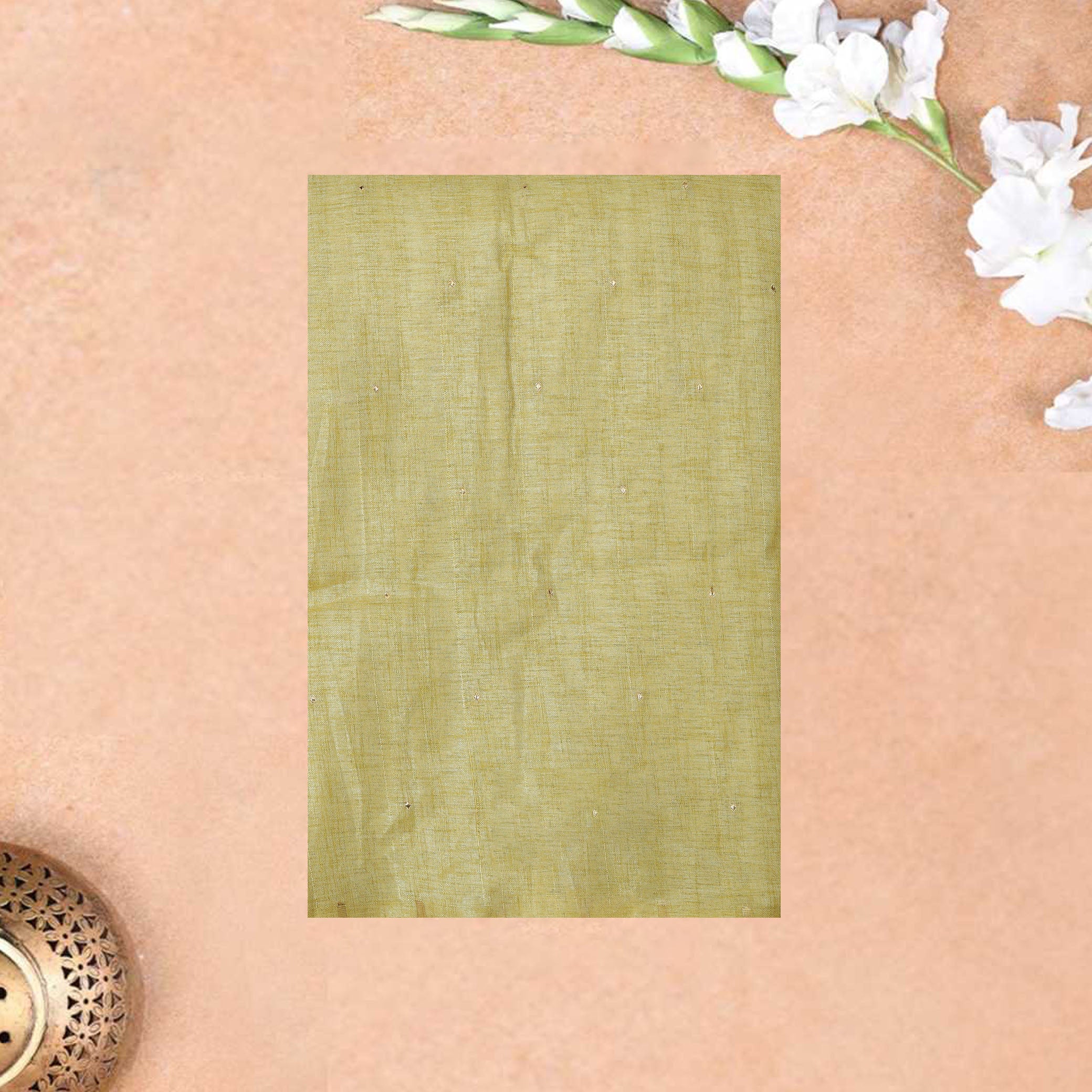 Gold Colour Fancy Sarees